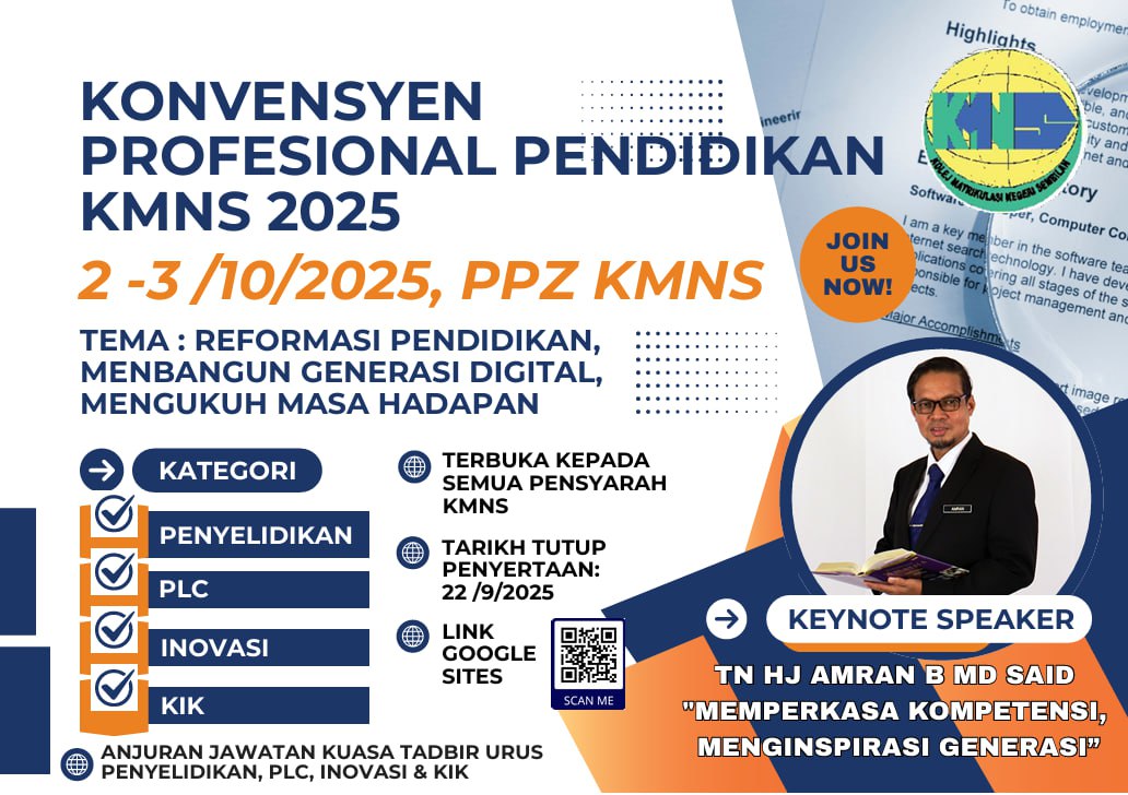 poster konvensyen pendidikan
